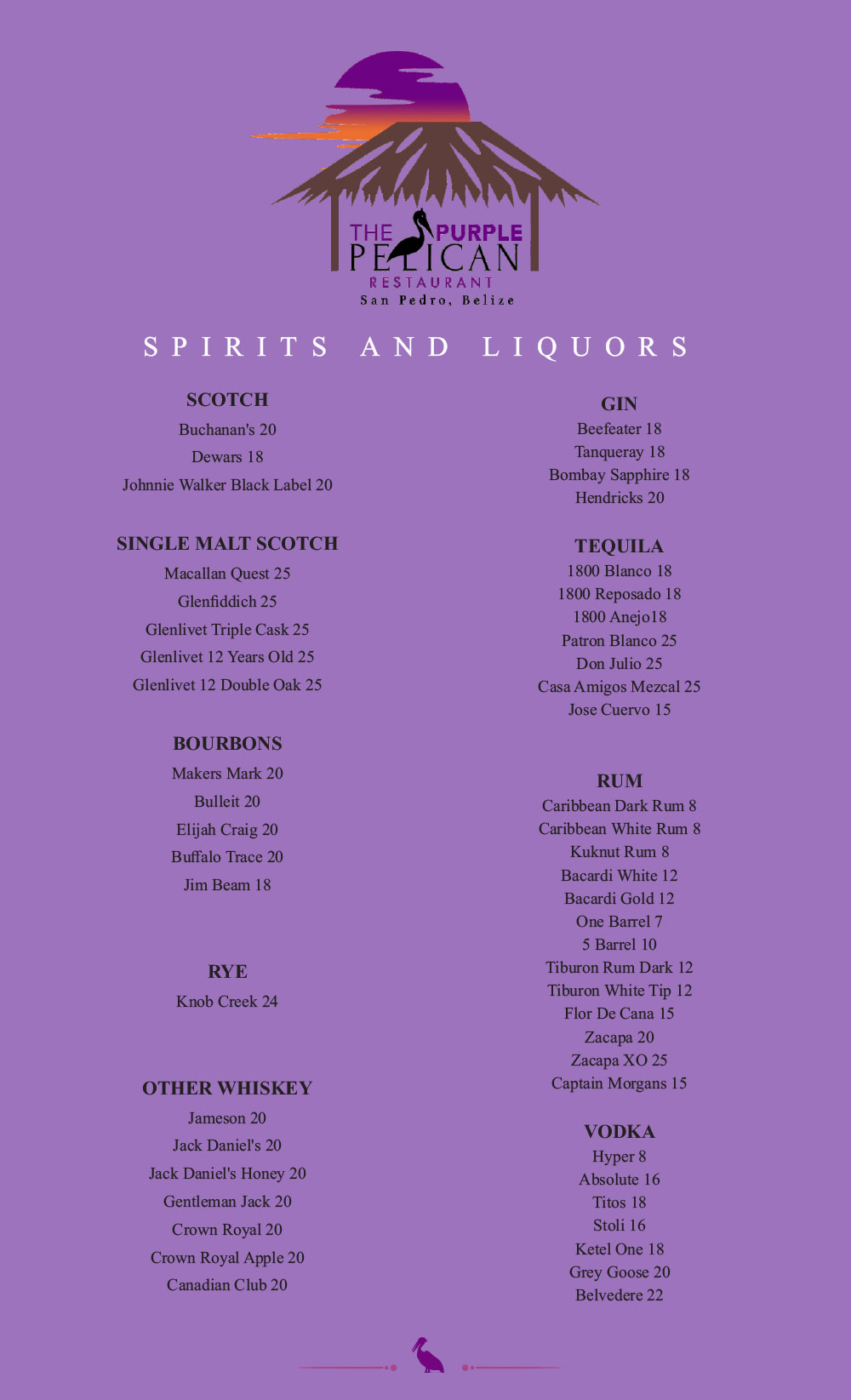 Menu Page 6